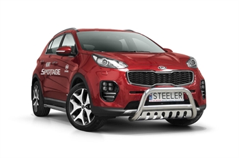 Bullbar i rustfri stål - til Kia Sportage Årgang 2015-2018