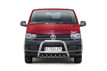 Bullbar i rustfri stål - til VW T6 Årgang 2015-2019