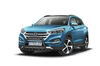 Bullbar i rustfri stål - til Hyundai Tucson Årgang 2015-2018