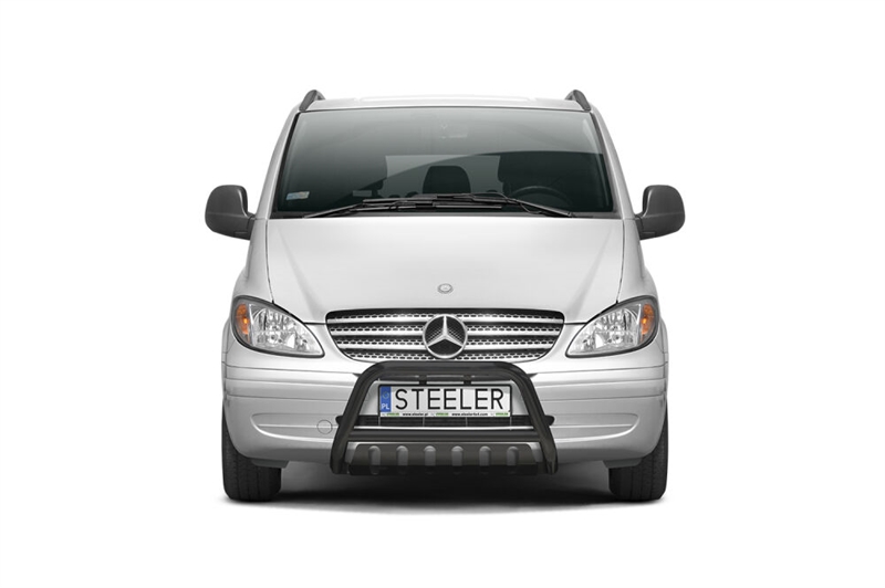 Bullbar i rustfri stål - til Mercedes Vito Årgang 2003-2010