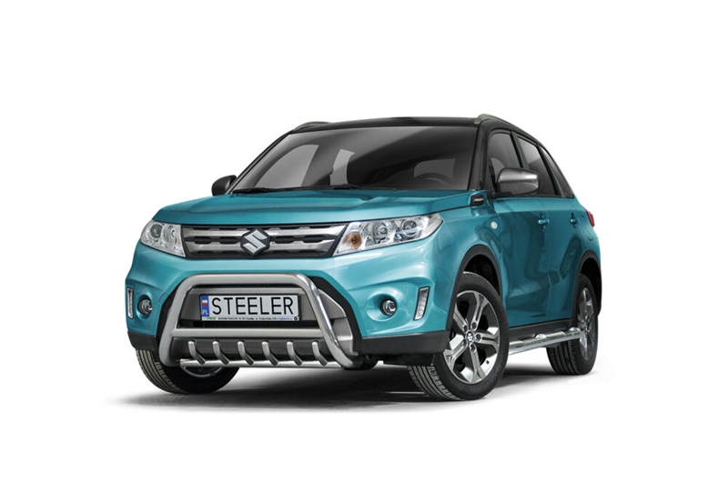 Bullbar i rustfri stål - til Suzuki Vitara Årgang 2015-2018