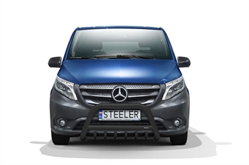 Bullbar i rustfri stål - til Mercedes Vito Årgang 2014-2020